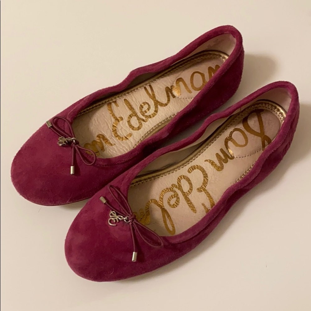 Sam Edelman flats purple